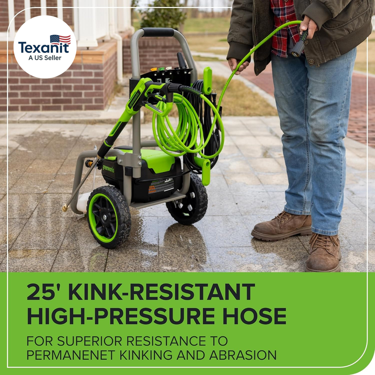 Pro Brushless 3000 PSI (CSA Certified) 2.0 GPM Max / 1.1 GPM Electric Pressure W