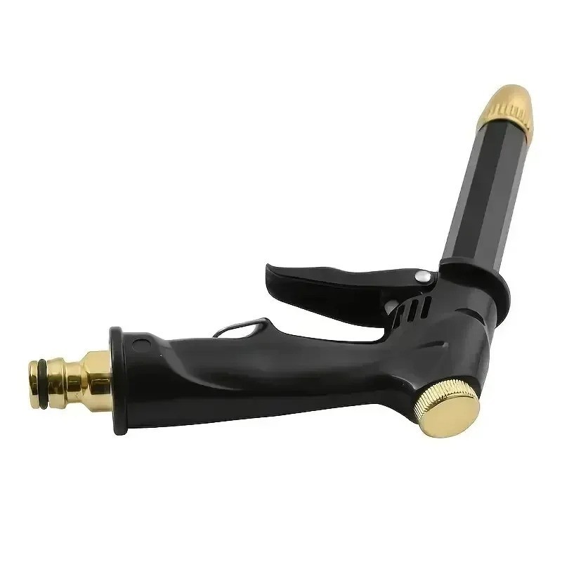 High Pressure Water Gun – 360° Rotating Nozzle, American Thread for Car & Patio