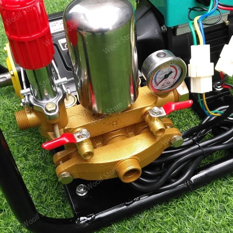 Agricultural Electric Sprayer Automatic Pressure Relief Plunger Pump 48V 60V 72v