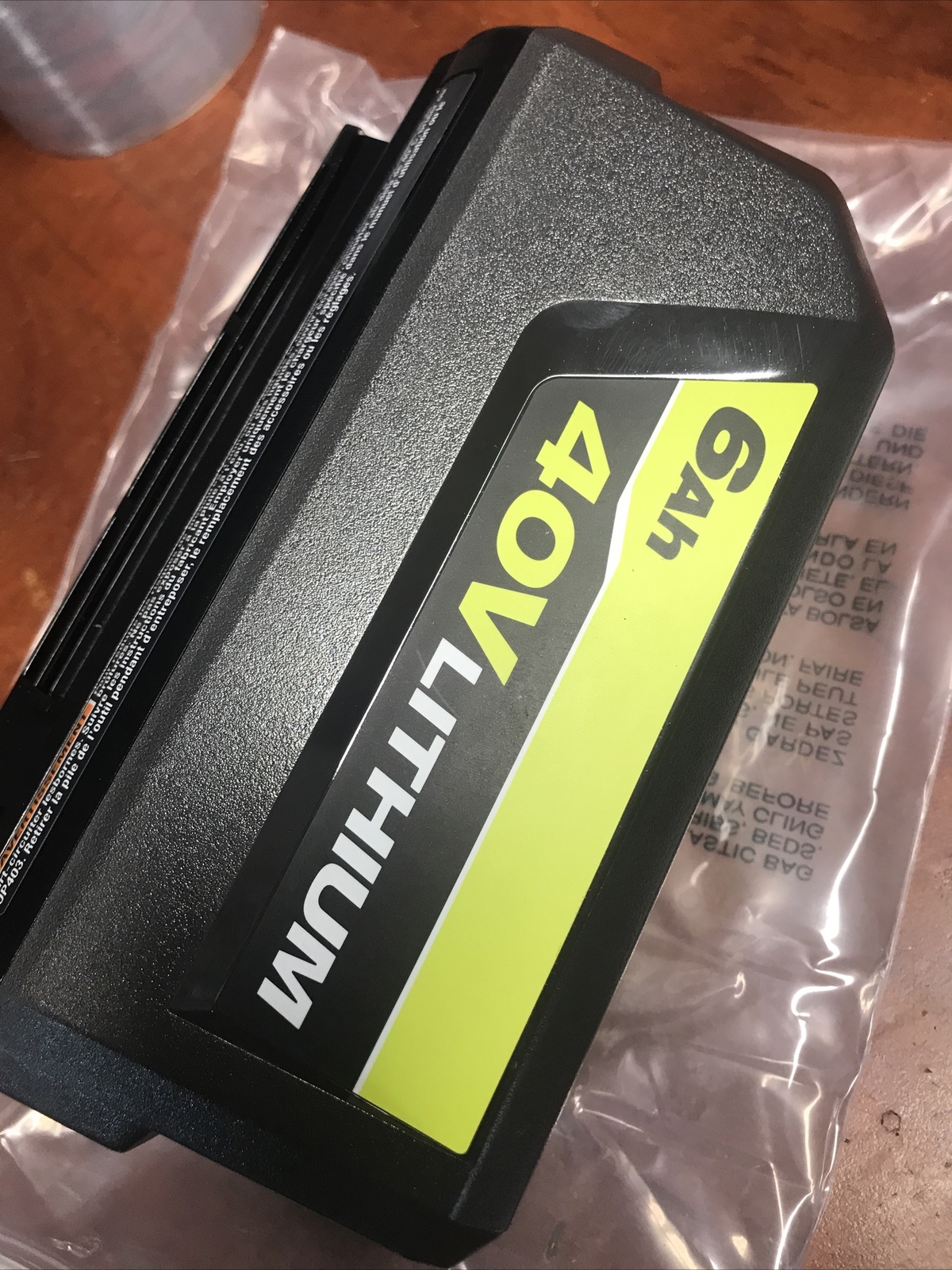 New OEM 40V Battery 6Ah OP40605 For Ryobi RY40PW15 1500PSI 40V Pressure Washer
