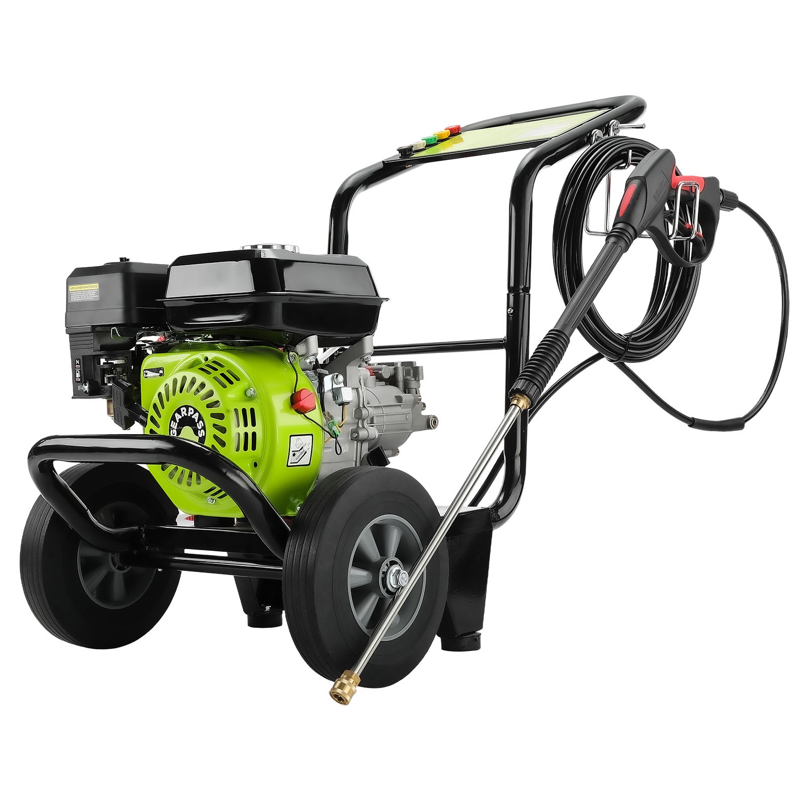 3500PSI Gas Pressure Washer Cold Water Gas Powered Washer 2.6GPM 212cc 5Nozzles