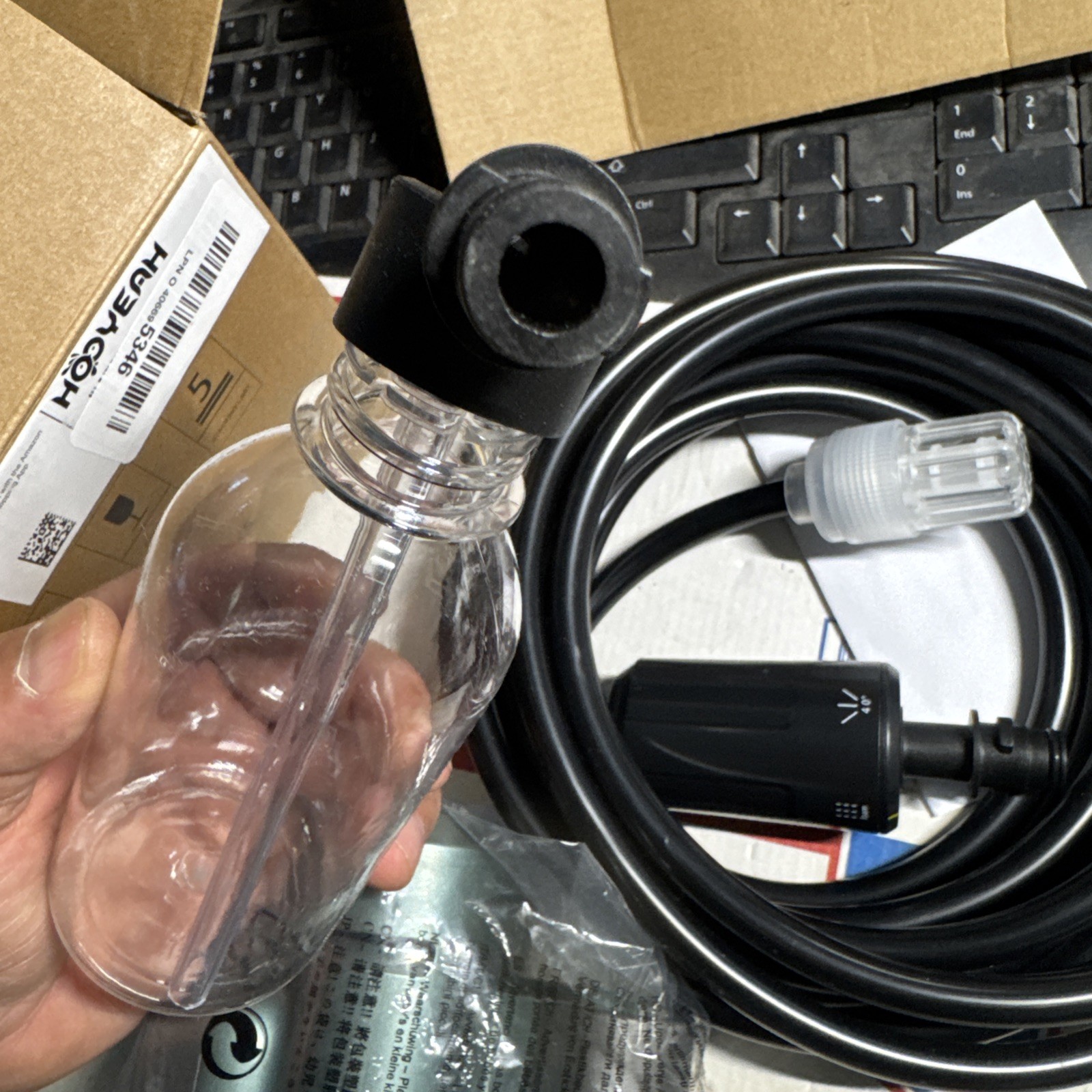 Portable Handheld Cordless Pressure Washer, Lithium Battery Powered