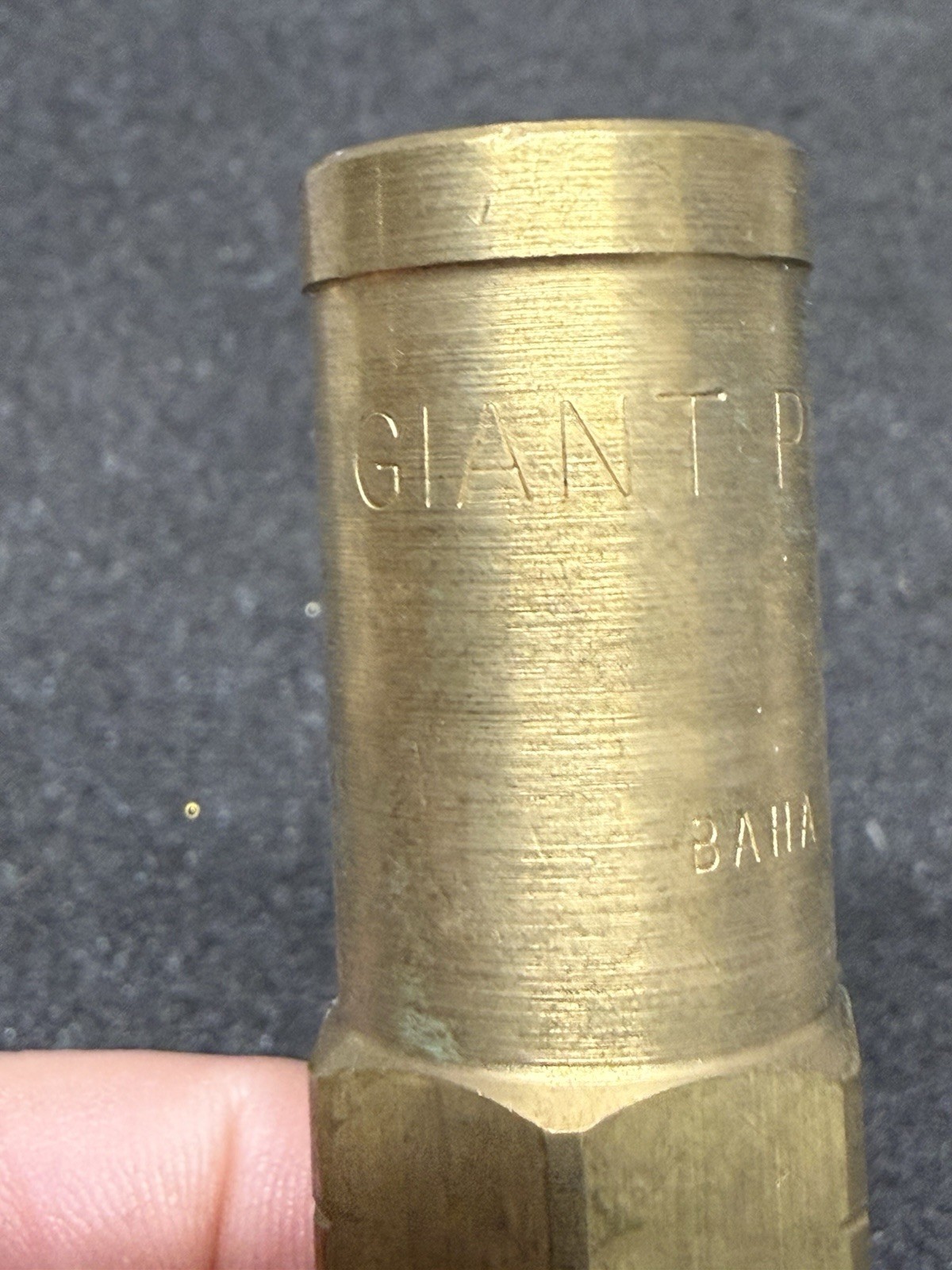 Lot of 3 Giant Pump Pop Off Valve 3600psi 1/4 Brass Pressure Relief, 81-22565