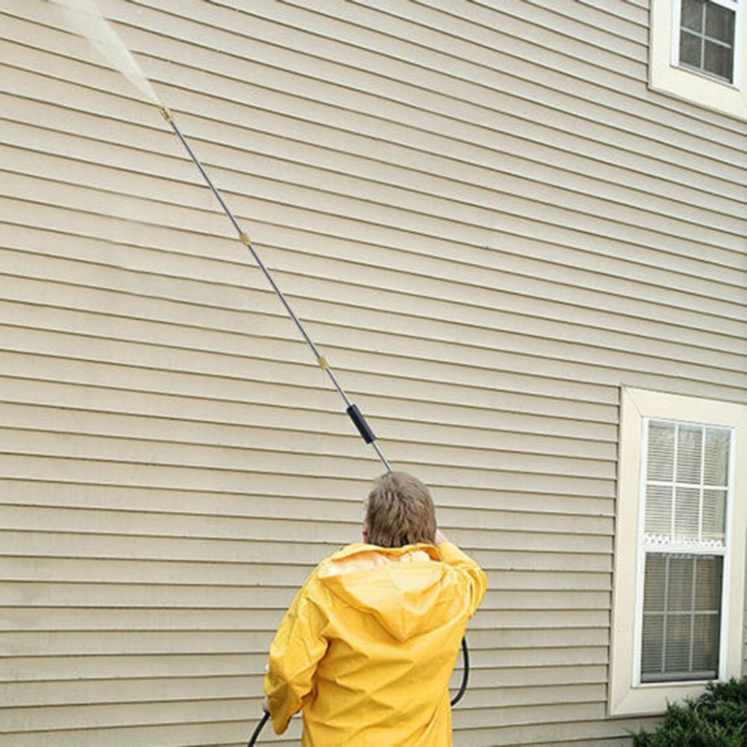 16Inch High Pressure Car Washer Spray Extension Wand Lance Nozzle Tips Hose New