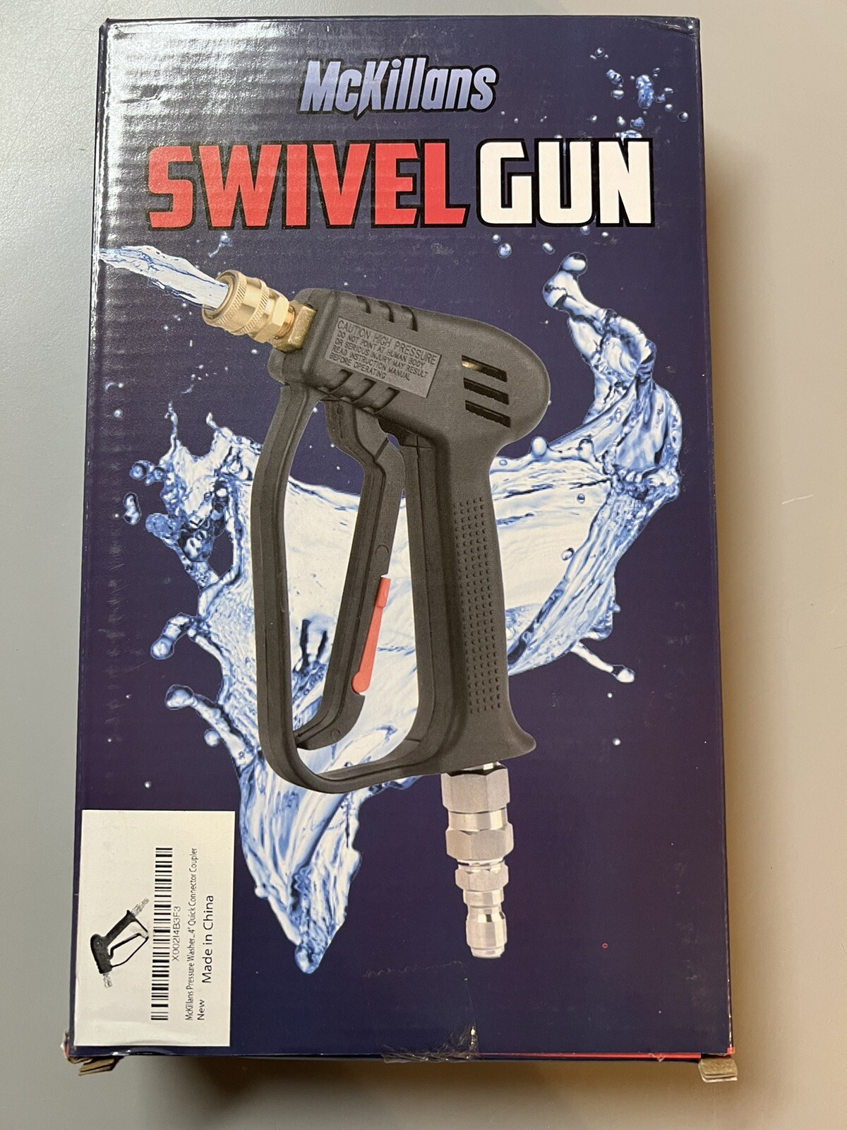 McKillans Pressure Water Swivel Gun