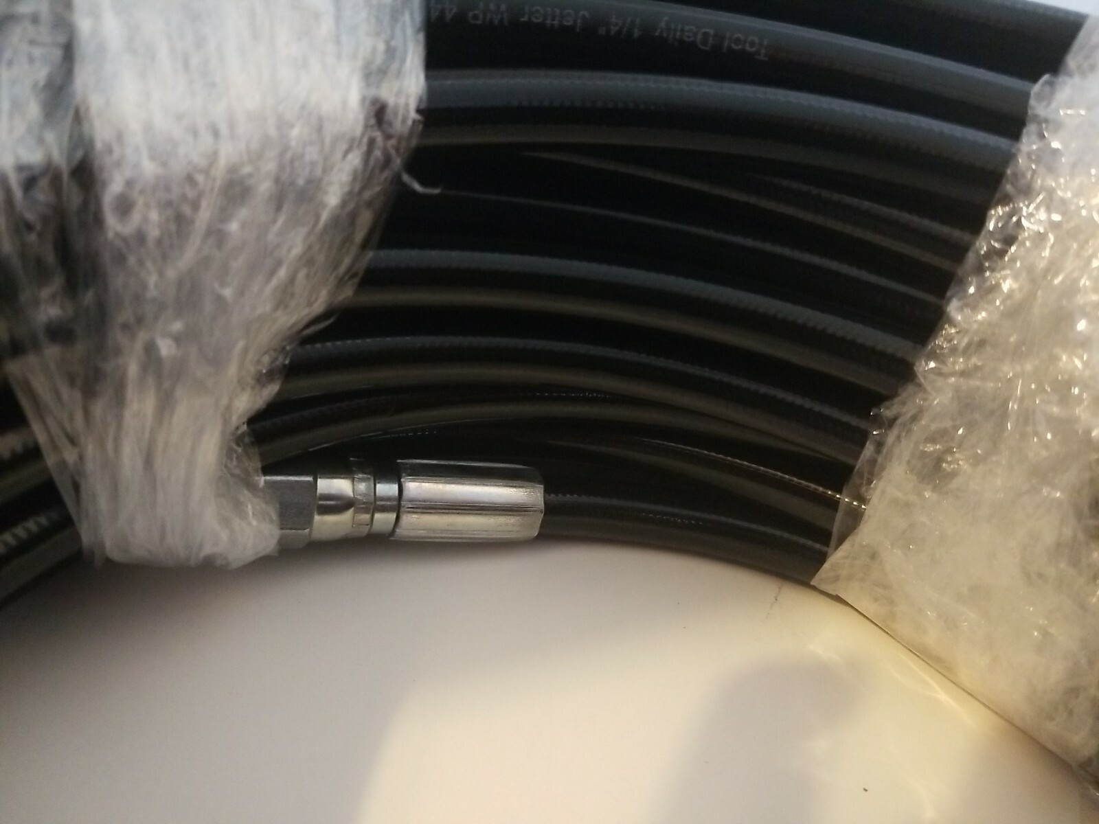 Sewer Cleaning Jetter Hose 1/4″ WP 4400 PSI BP 11000 PSI Max 100′ Length