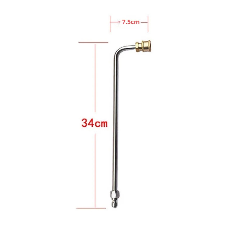 Pressure Washer Extension Rod Lance Set 4000PSI Spray Gun with 1/4 Inch Quick Co