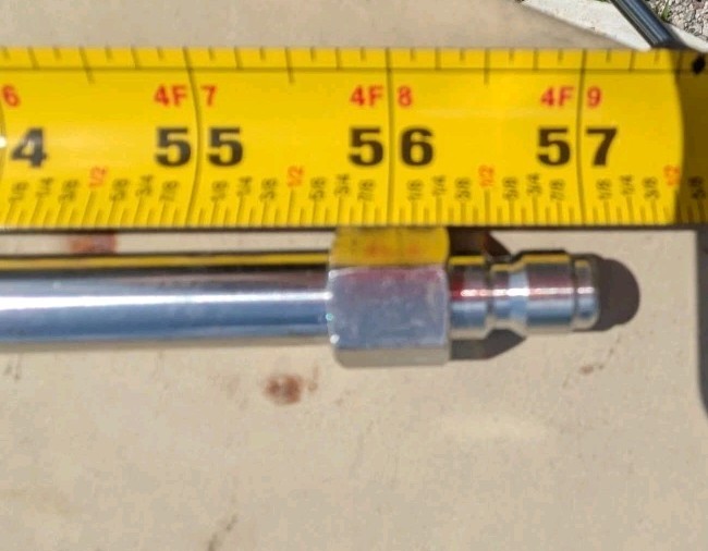 2pk Pressure Washer Wand Extension 57″ Quick Connect Hookup