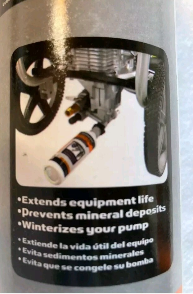 PowerCare AP31093 Gas Electric Pressure Washer Pump Protector 16 oz Winterizer