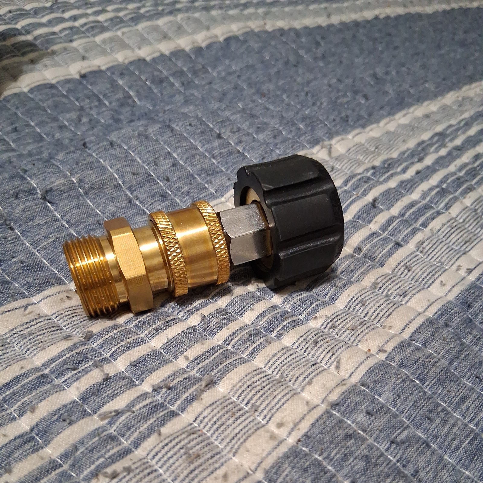 Pressure Washer Adapter Set M22 14mm to 3/8 inch Quick Connect and Disconnect…
