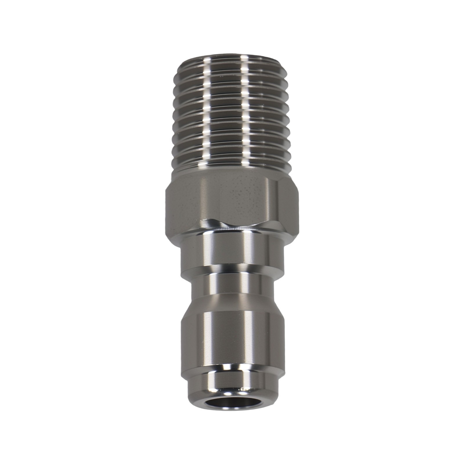 1/4in Pressure Washer Quick Connect Adapter Stainless Steel NPT 4pcs New
