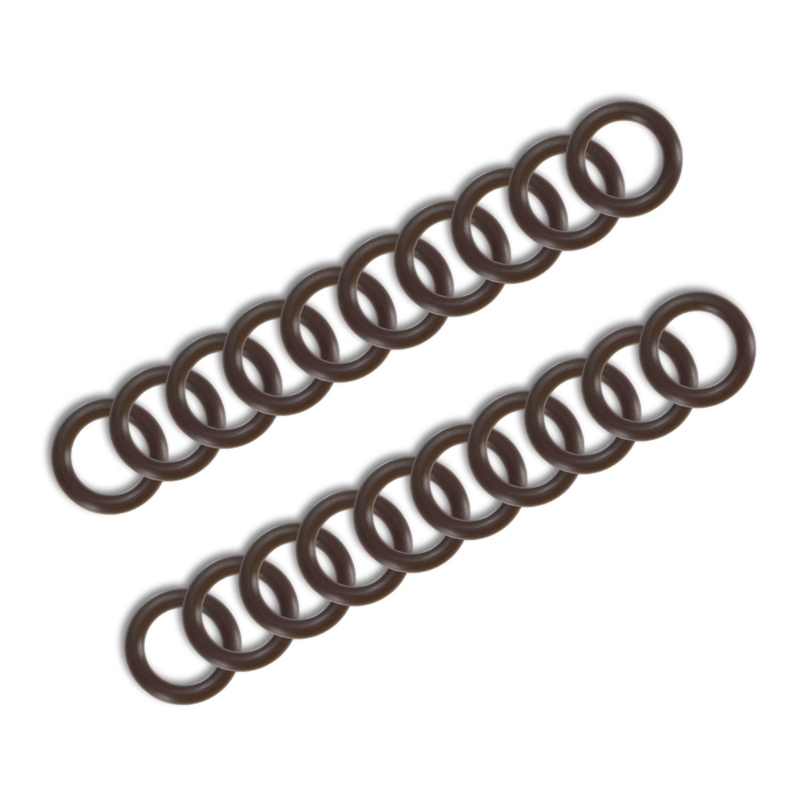 20-Pack 3/8″ Fluorine Rubber O Ring Assortment Kit for Gas Connections