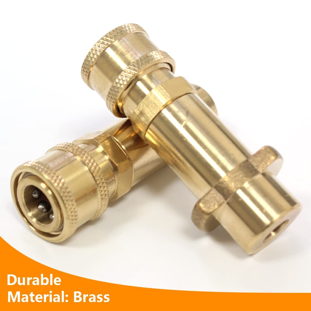 Brass Pressure Washer Adapter,Short Pole for Karcher K Series,K2,K3,K4,K5,K6,…