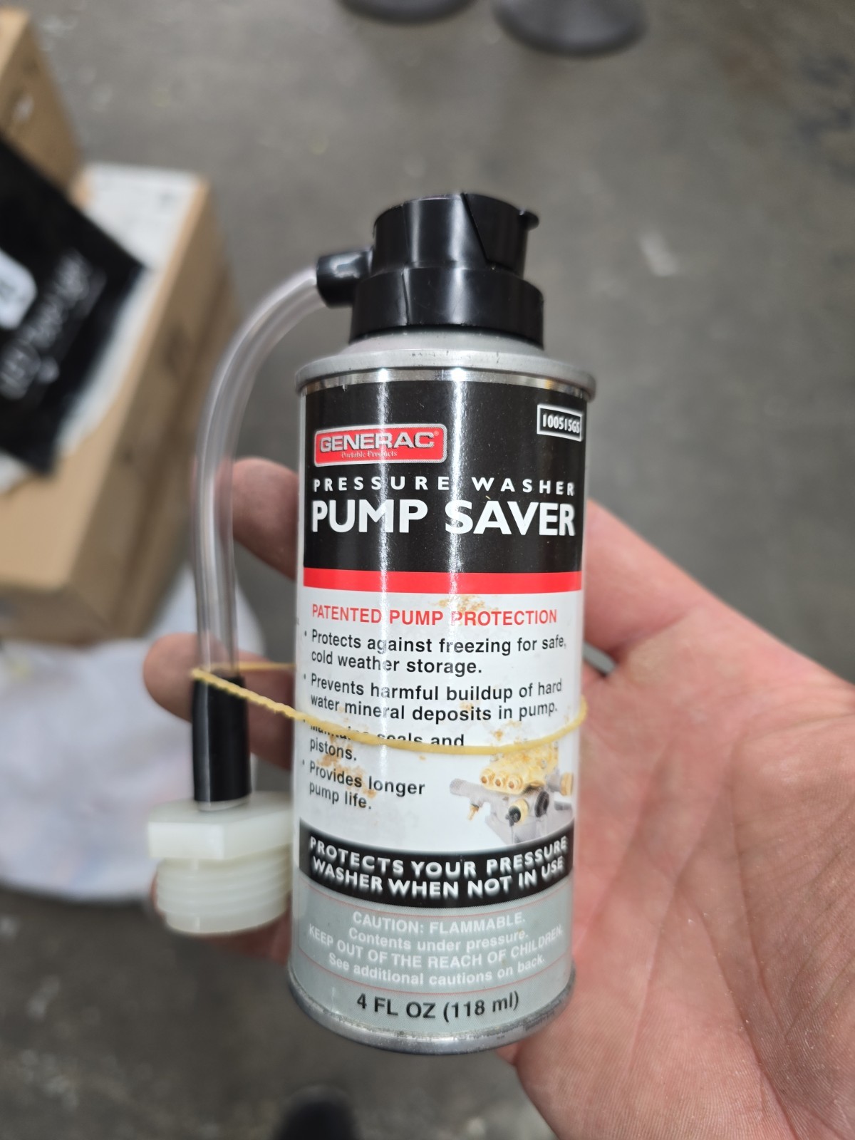 Pressure Washer Pump Saver 4FL OZ (Manufactured 2003) 15D