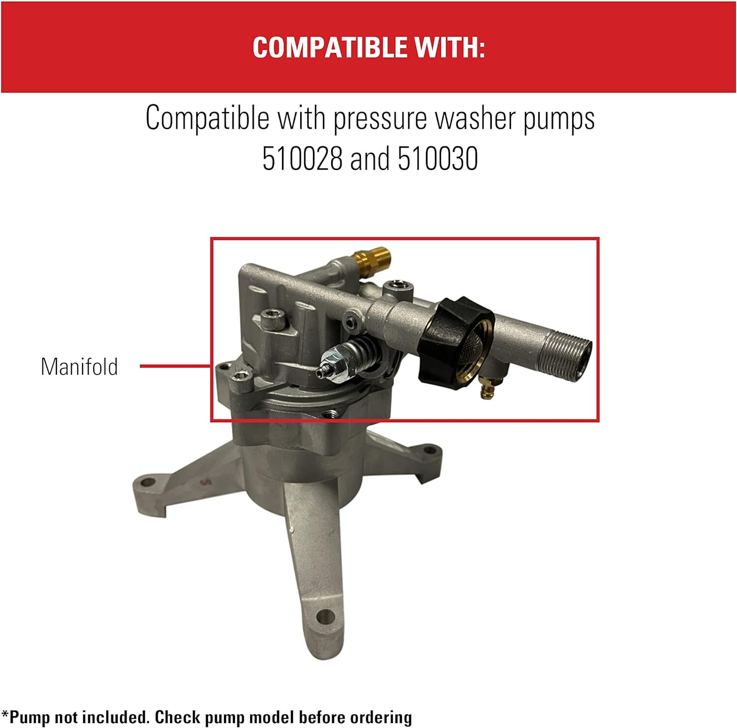 7113804 Manifold Replacement Kit from Simpson Cleaning Genuine OEM Component