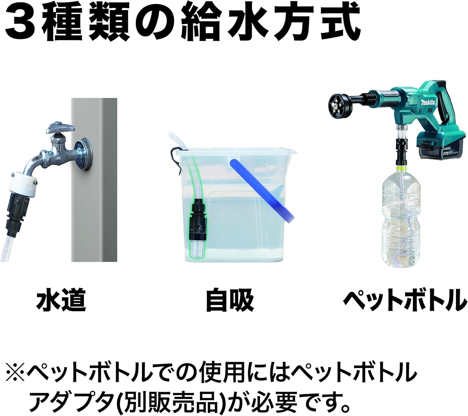 Makita MHW180DZ Rechargeable Handy gun type washing machine 18V Tool Only New