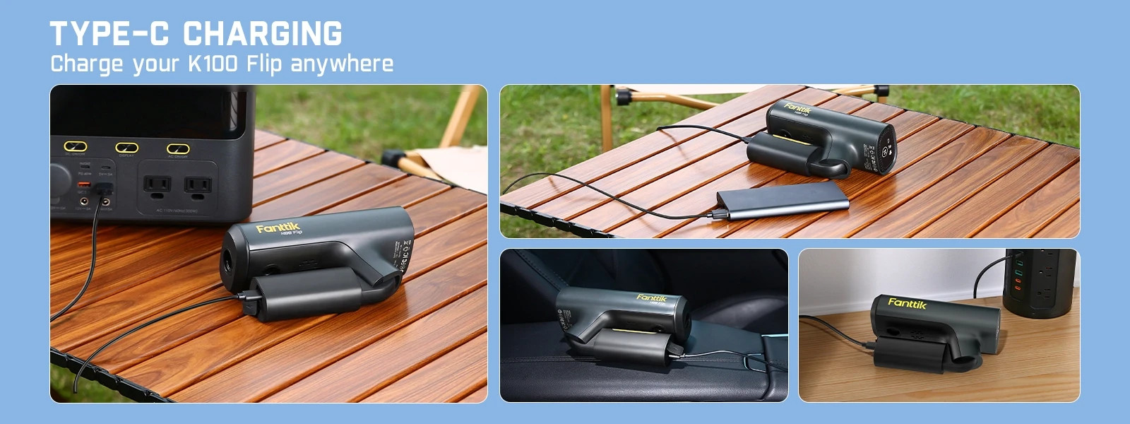 Portable Cordless (USB C Charge) Pressure Washer