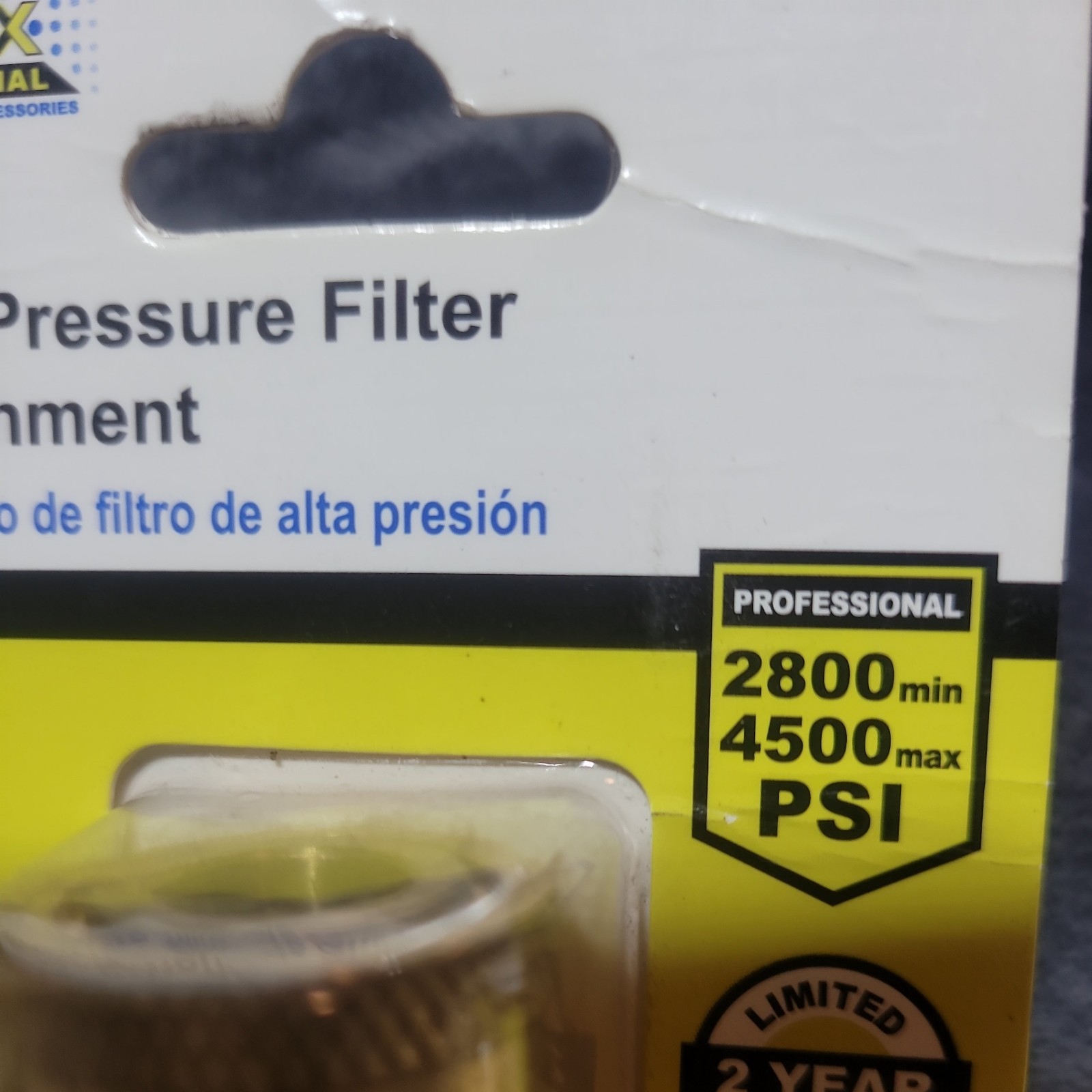 5 Pack Surface Maxx High Pressure Filter Attachment with QD Fitting #2637681