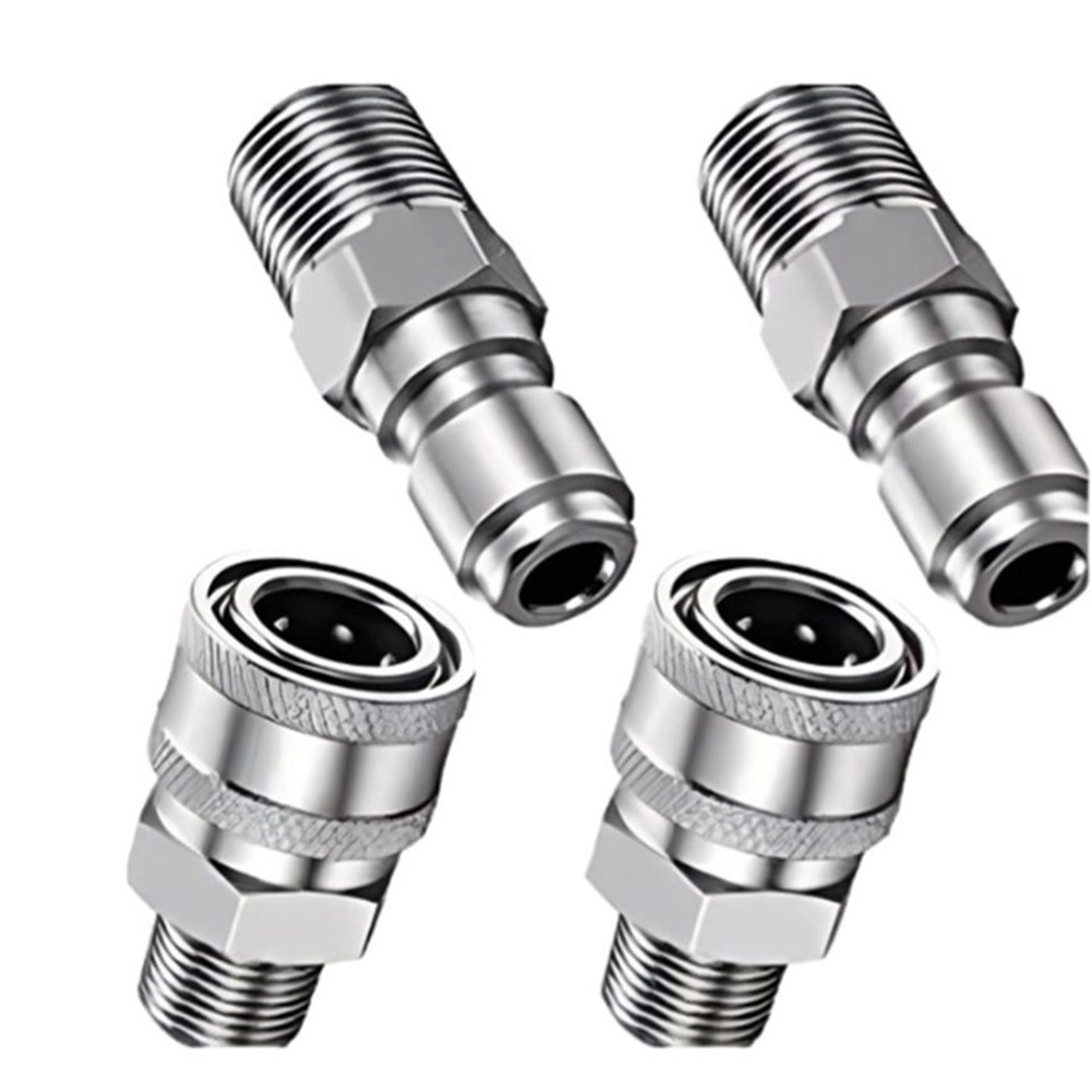 Stainless Steel Connector Set for Professional and Home Cleaning Needs