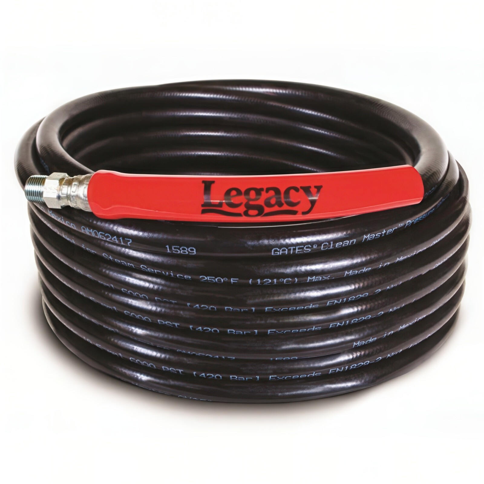 Legacy Pressure Washer Hose, 50 ft. x 3/8″, 6000 PSI 2-Wire, SWxSO