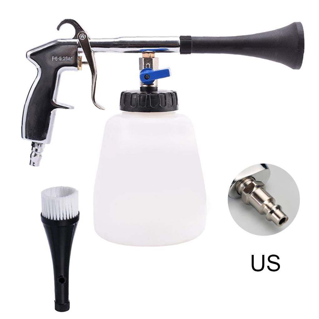 Tornador Cyclone Car Cleaning Black Gun Pneumatic Tool Dry Cleaner W/regulator