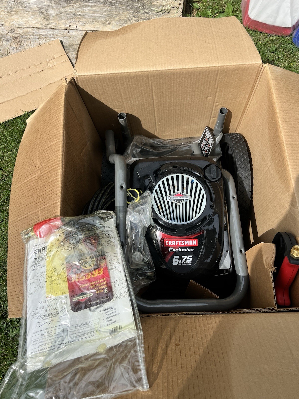 Craftsman 2550 PSI 2.0 GPM Gas Cold Water Pressure Washer Quick Connect 7175233