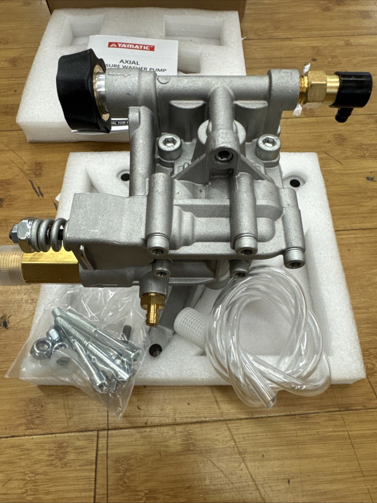 YAMATIC 7/8″ Shaft Vertical Pressure Washer 3000 PSI @ 2.5 GPM Replacement Pump