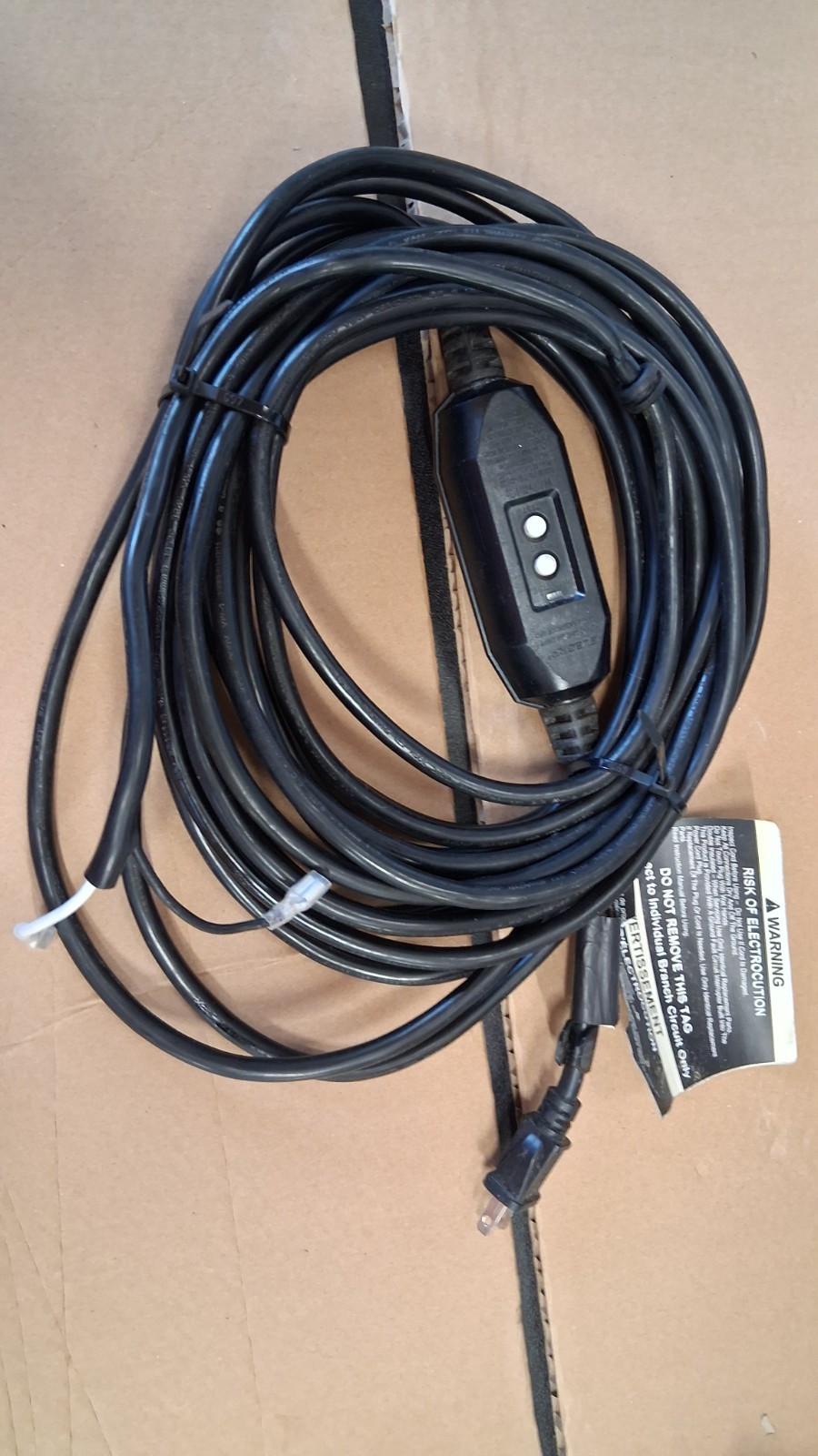 GREENWORKS 2100 ELECTRIC PRESSURE WASHER POWER CORD