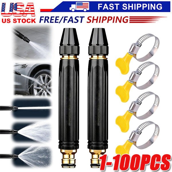 Larnto High Pressure Hose Nozzle Water Gun for Car Wash Garden Pressure Booster