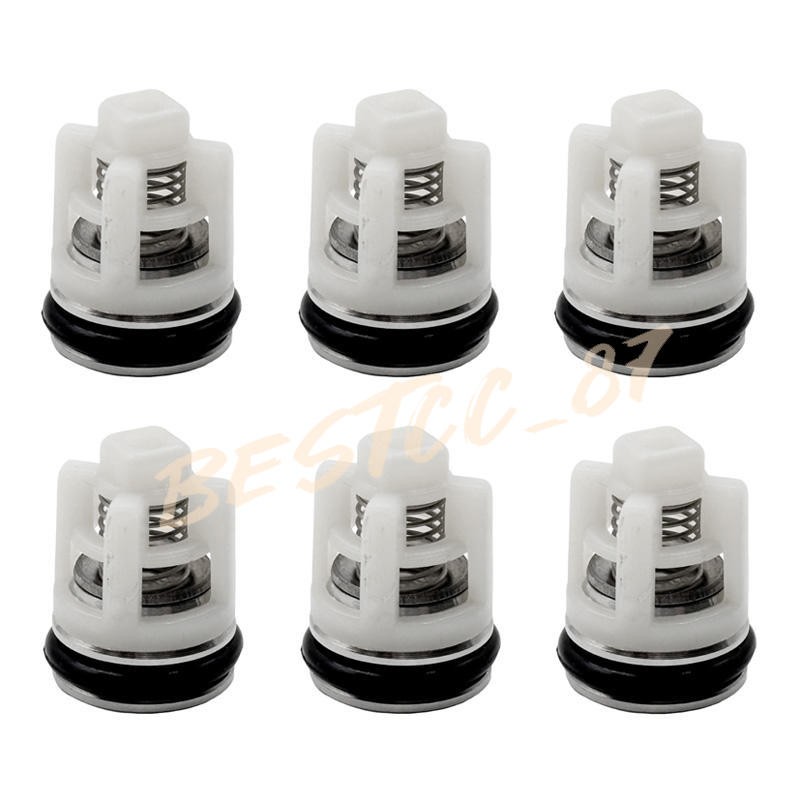 6x Check Valve Repair Kit For Washer Pump Universal OD: 0.5″ Length: 0.65″
