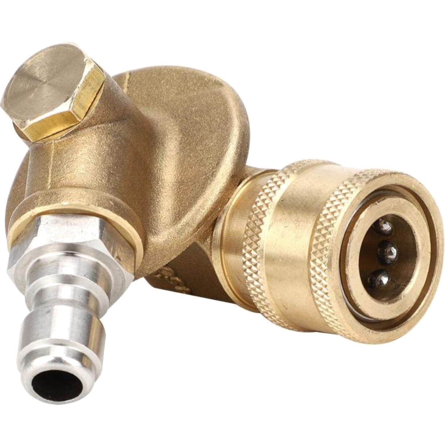 Spray Nozzle 1/4 Inch Adjustable 240° 7 Cleaning Angles High Pressure
