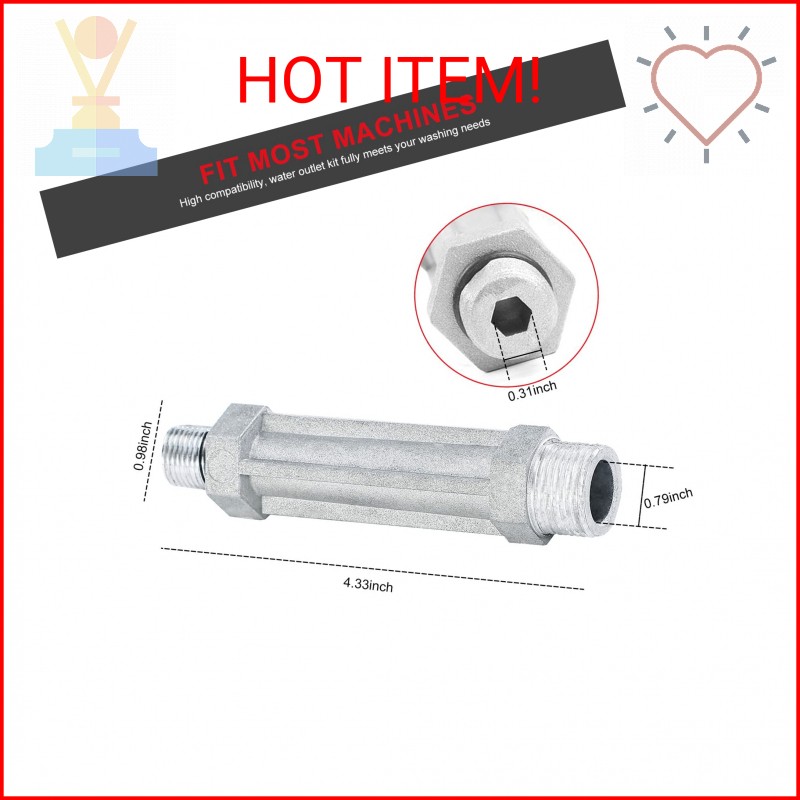 Pressure Washer Parts,Outlet Tube Replacement 201497GS 190589GS 190634GS for Cra