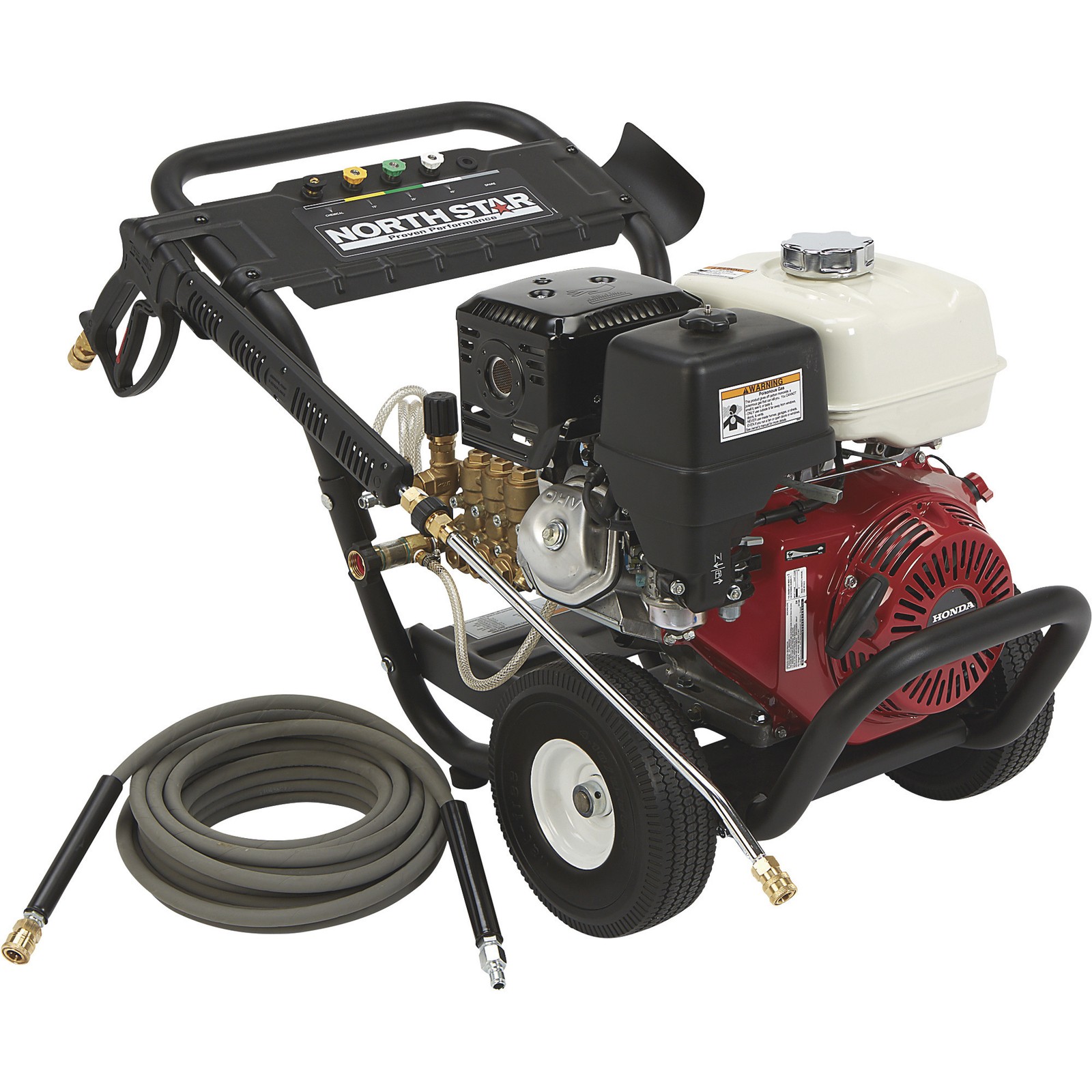 NorthStar Gas Cold Water Pressure Washer, Honda GX390 OHV Engine, 4200 PSI, 3.5
