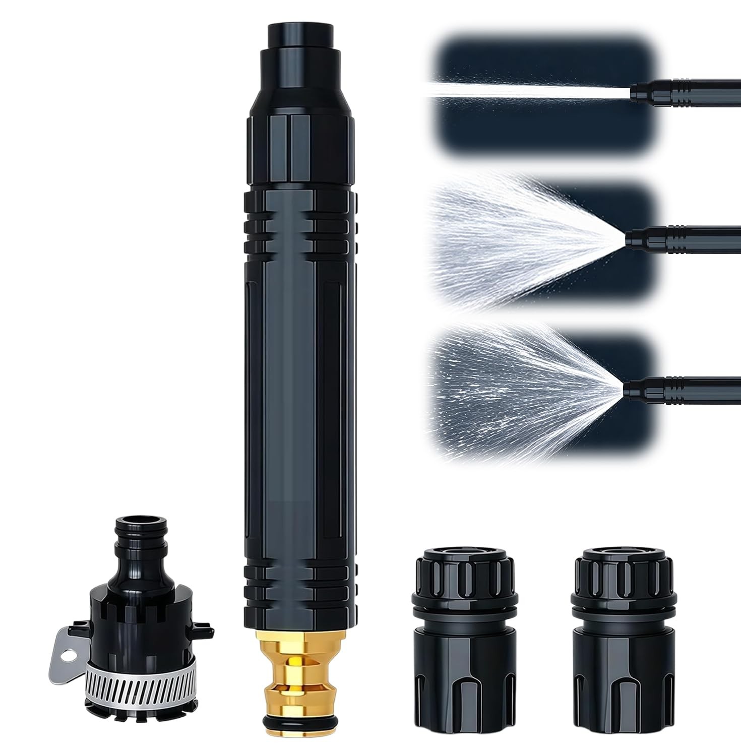 2026 High Pressure Hose Nozzle, High Pressure Water Garden Hose, Multipurpose…