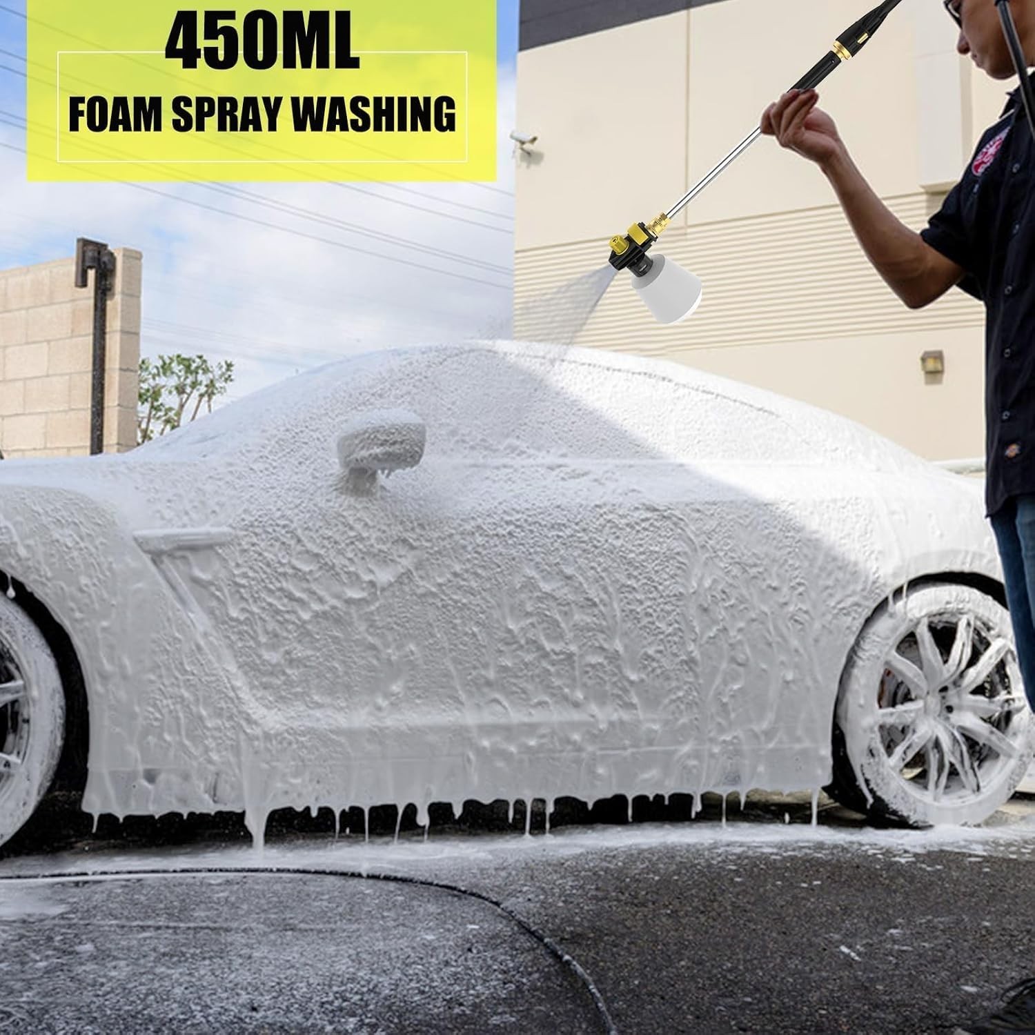 Electric Pressure Washer 4800 PSI 3.0 GPM Electric Power Washer with 4 Nozzles