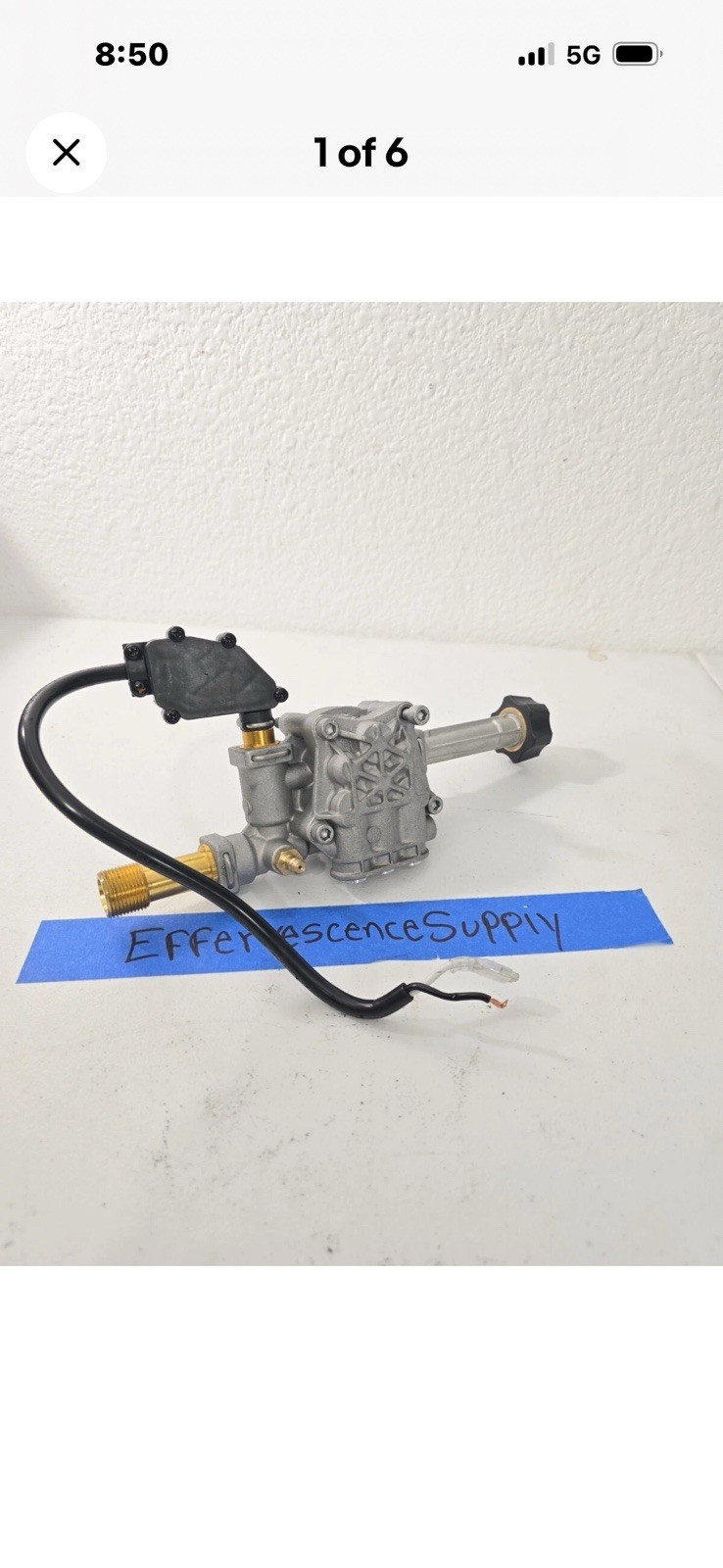 New Water Pump Assy For Ryobi 2300psi Electric Pressure Washer RY142300VNM