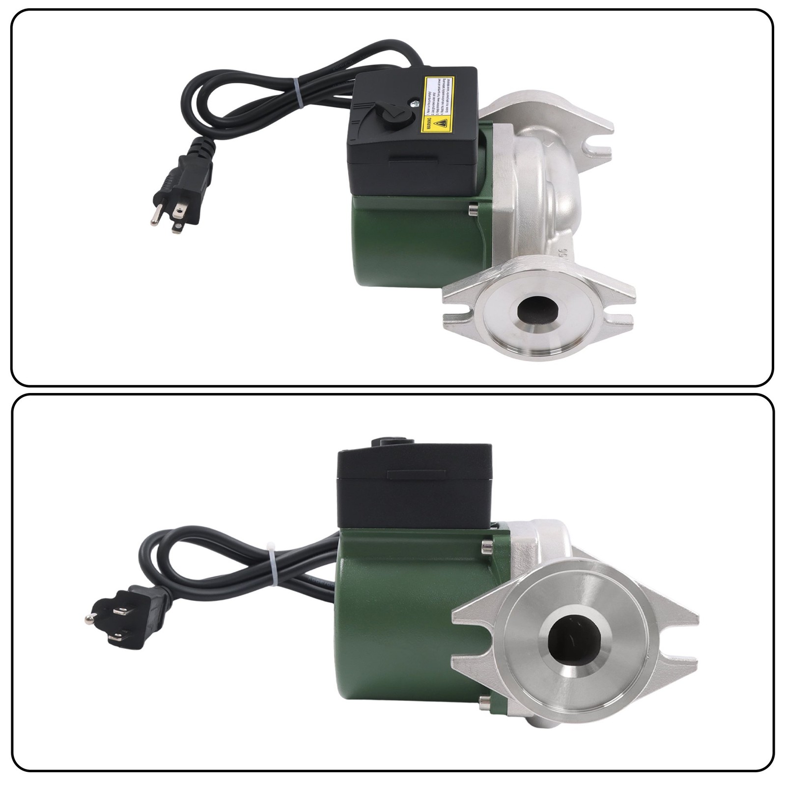 Flanged High Velocity Water Circulating Pump 009-SF5, 1/8 HP 115V 10 GPM 150 PSI