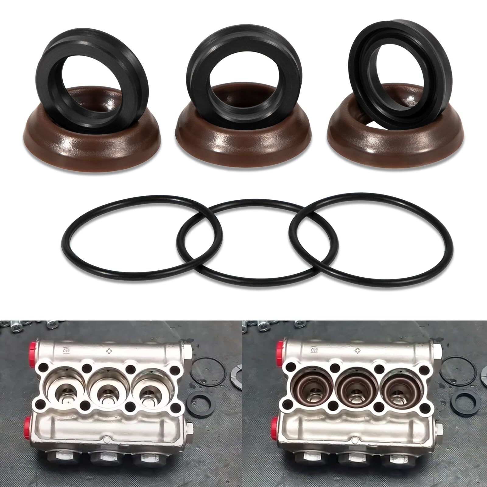 AR1857 Packing Kit 18mm Seal Gasket kit for Annovi Reverberi Pressure Washer …