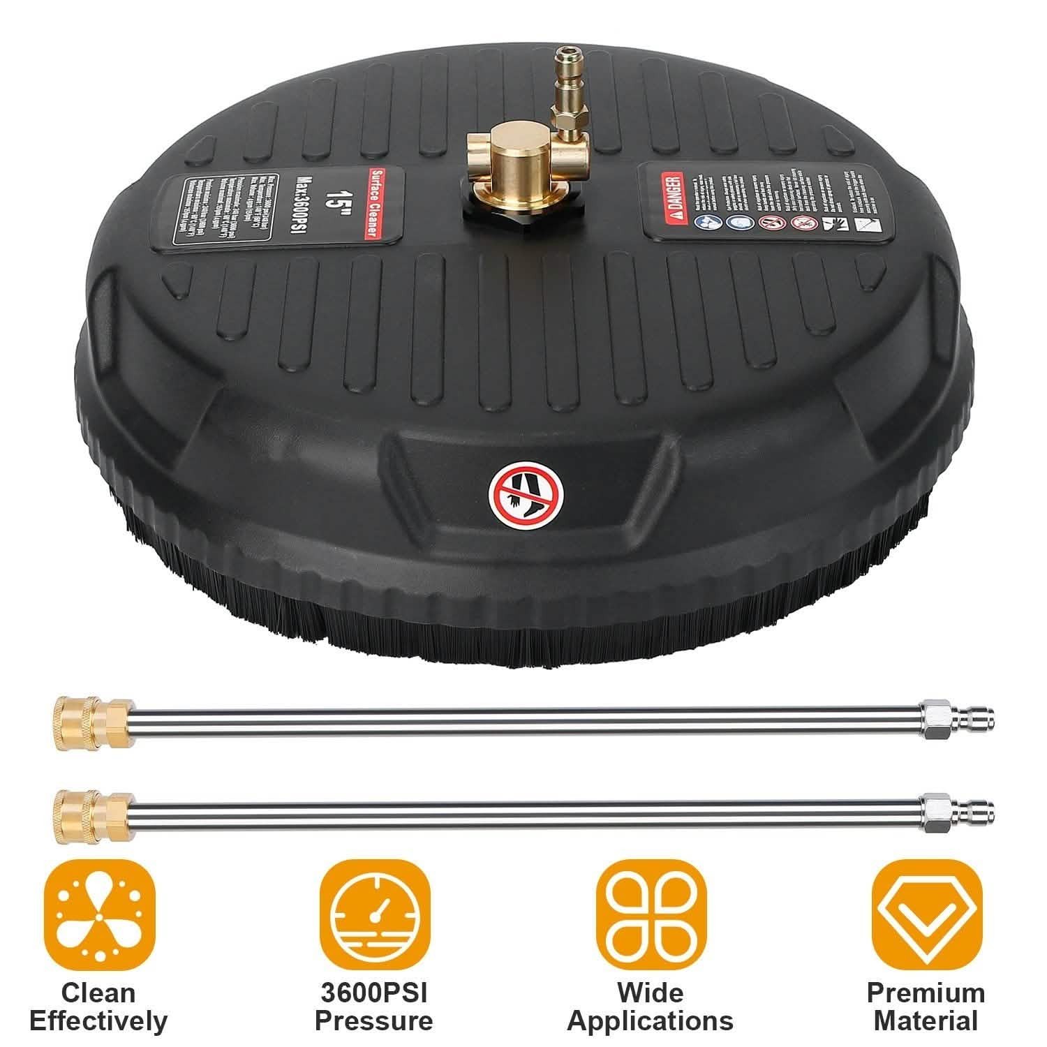 15″ High Pressure Flat Surface Cleaner