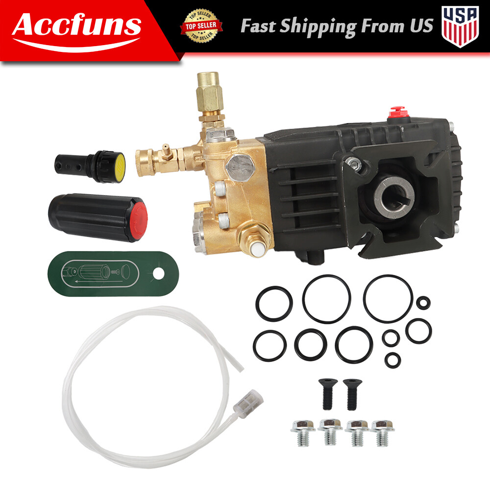 3000 PSI Pressure Washer Pump CF 3030 G: 3.1 US gpm 3/4-in Shaft New