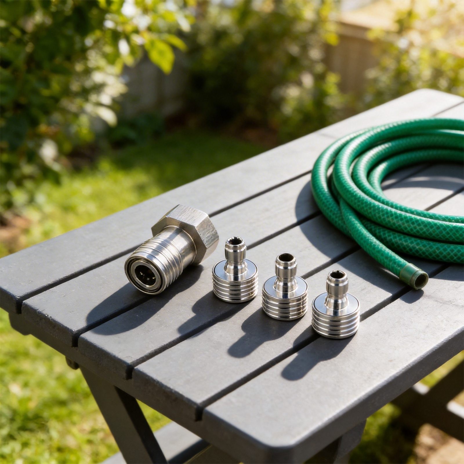 Pressure Washer Nozzle Adapter with 14 Inch Connector for Efficient Car Washing