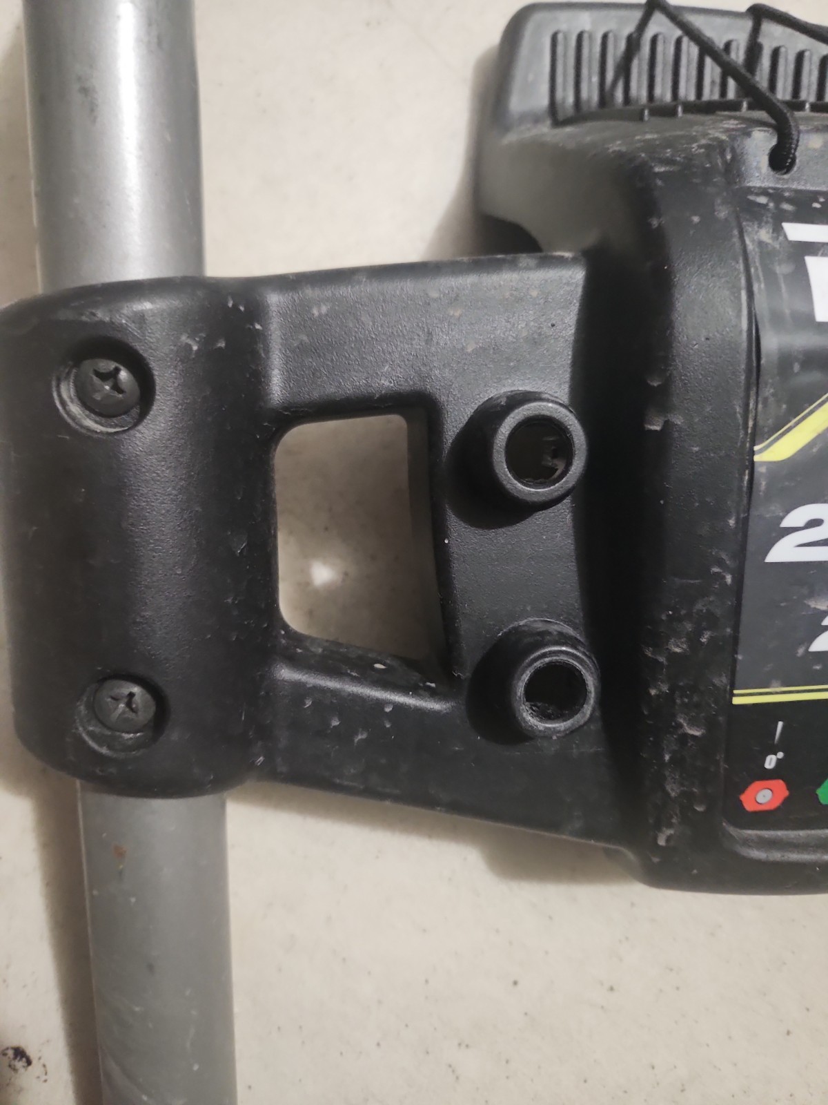 Used Top Handle Assembly for Ryobi 2900 PSI 2.5 GPM Gas Pressure Washer RY802925