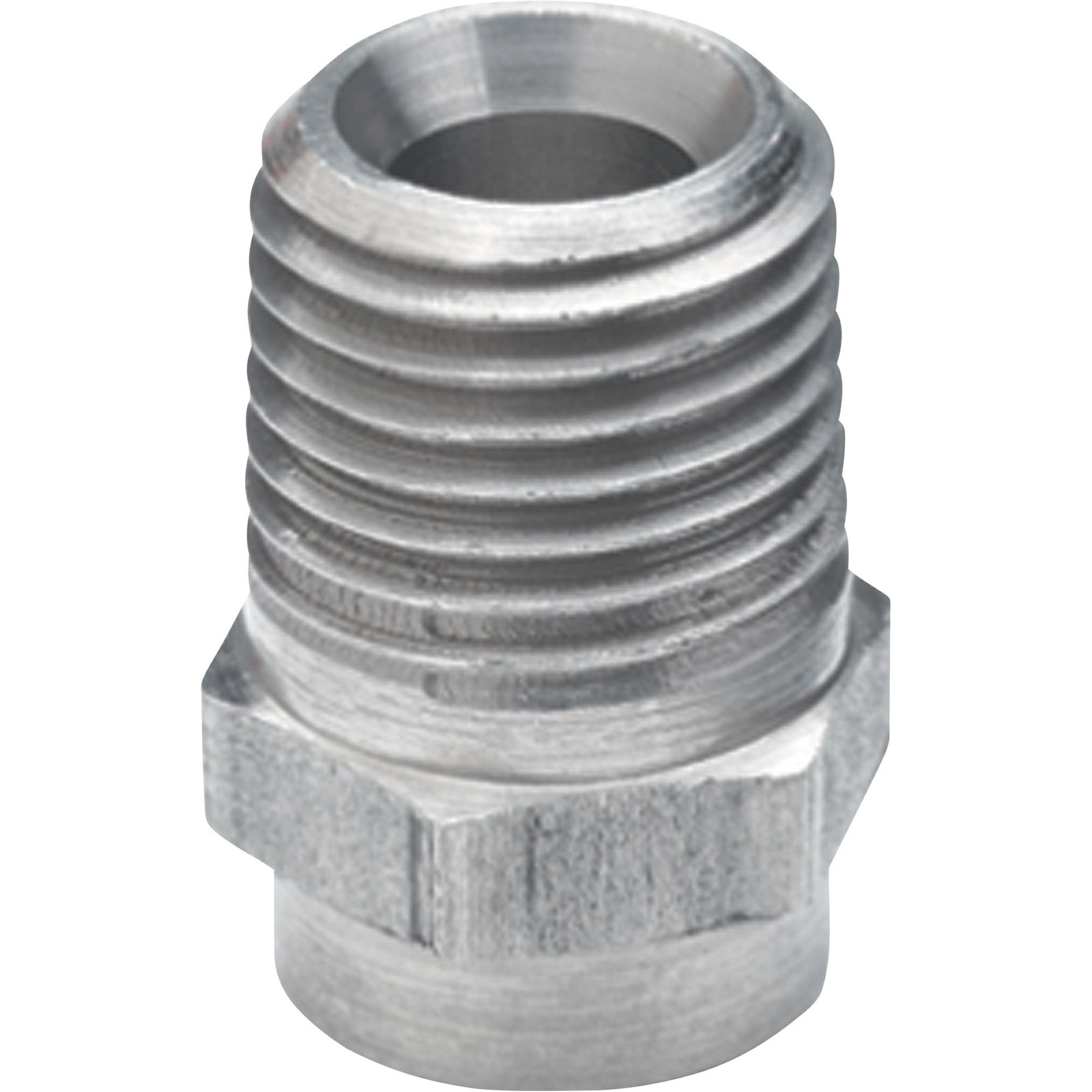NorthStar Pressure Washer Spray Nozzle, 1/4in. NPT-M, Size 2.0, 0° Spray, SS