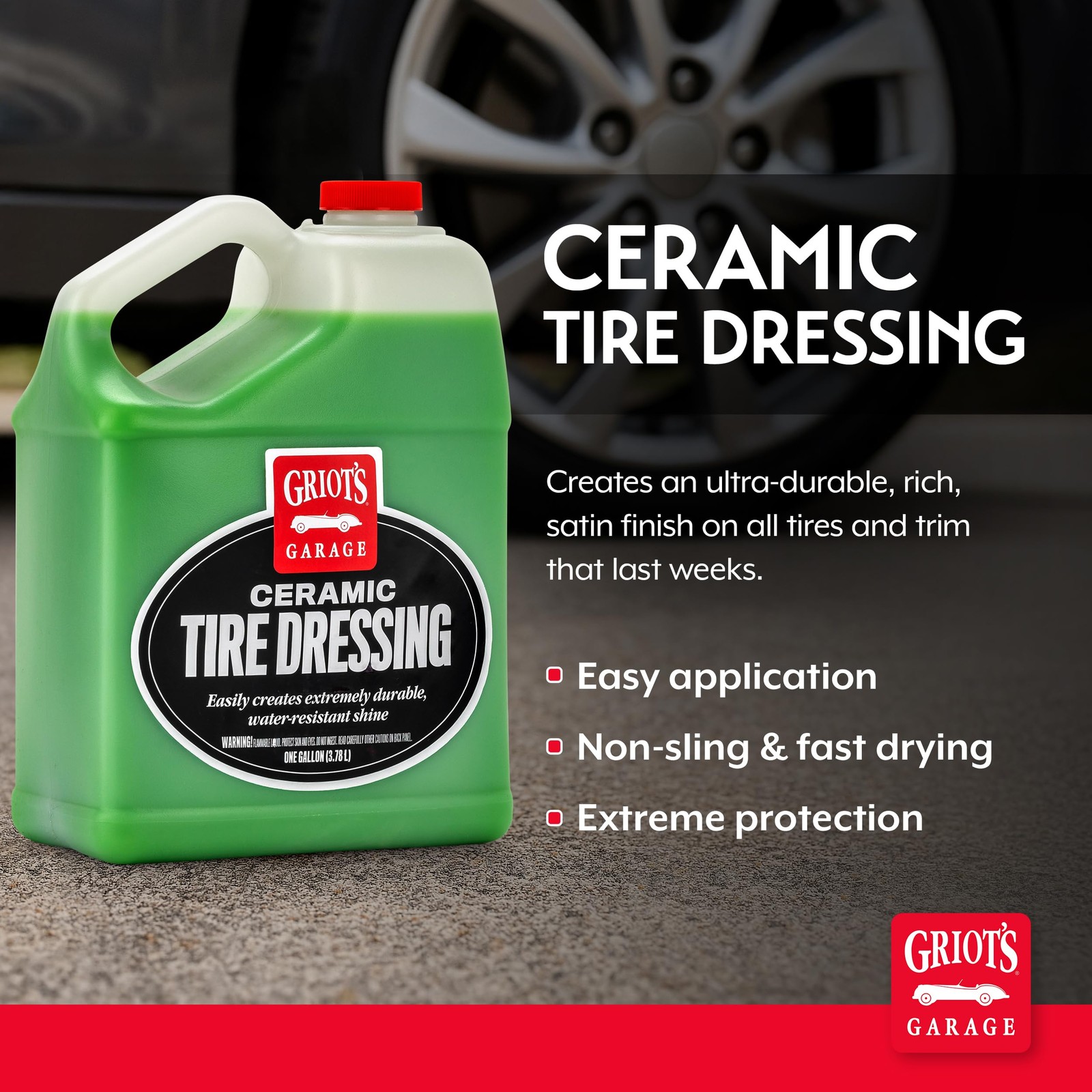 Griot’S Garage Griots Garage Ceramic Tire Dressing Coating For Car Detailing