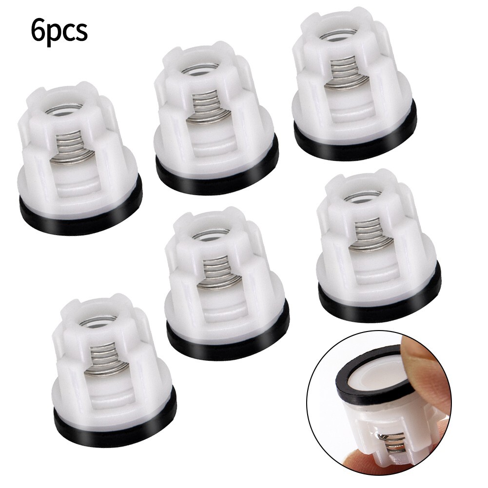6 PCS Check Valve Pressure Pumps Head Repair Parts Water Inlet Pressure Washer