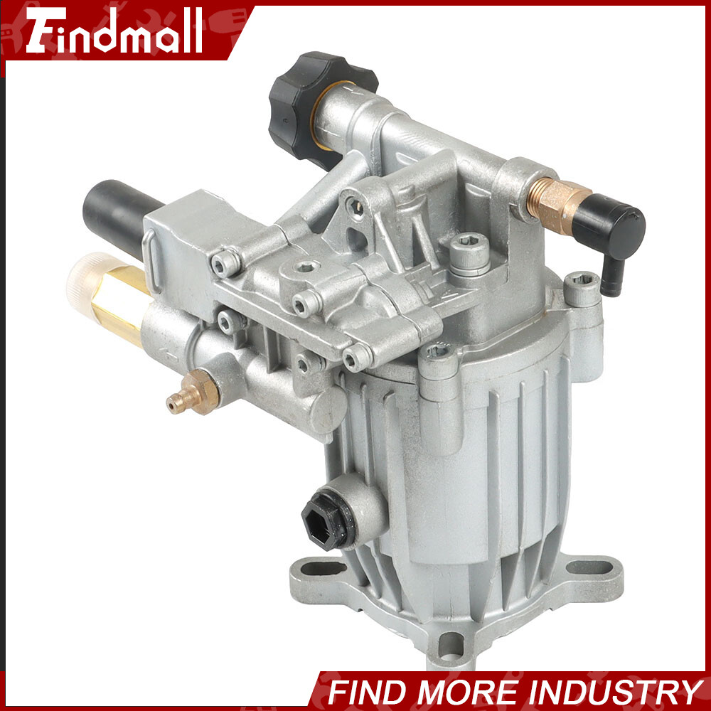 Pressure Washer Pump Horizontal 3/4″Shaft – MAX 3000 PSI 2.5 GPM Oil Sealed