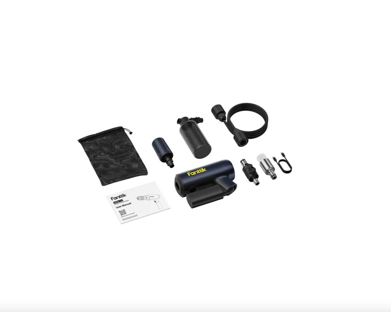 Fanttik K200 Flip Cordless Portable Washer 5-in-1 Nozzle USB-C Foldable New