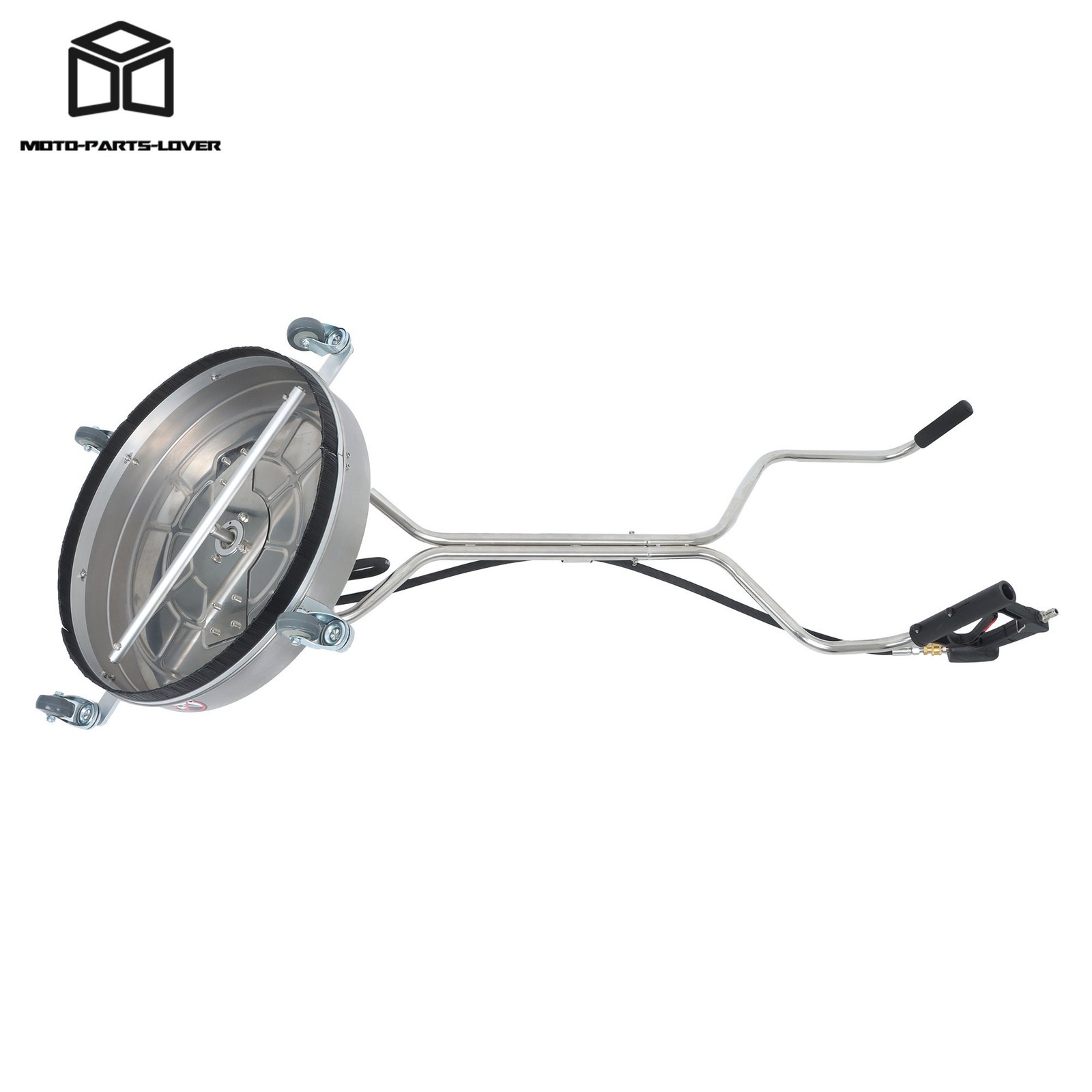 24 Inch Pressure Washer Surface Cleaner w/ Handles & Wheels Quick Connect