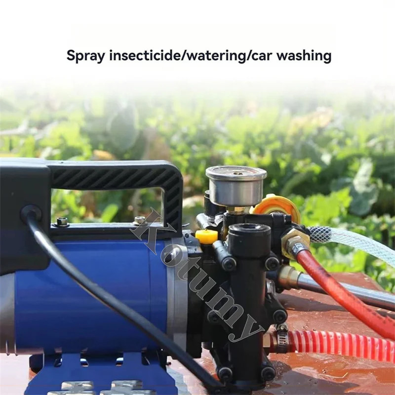 Agricultural High-pressure Double-cylinder Plunger Portable Electric Spraying