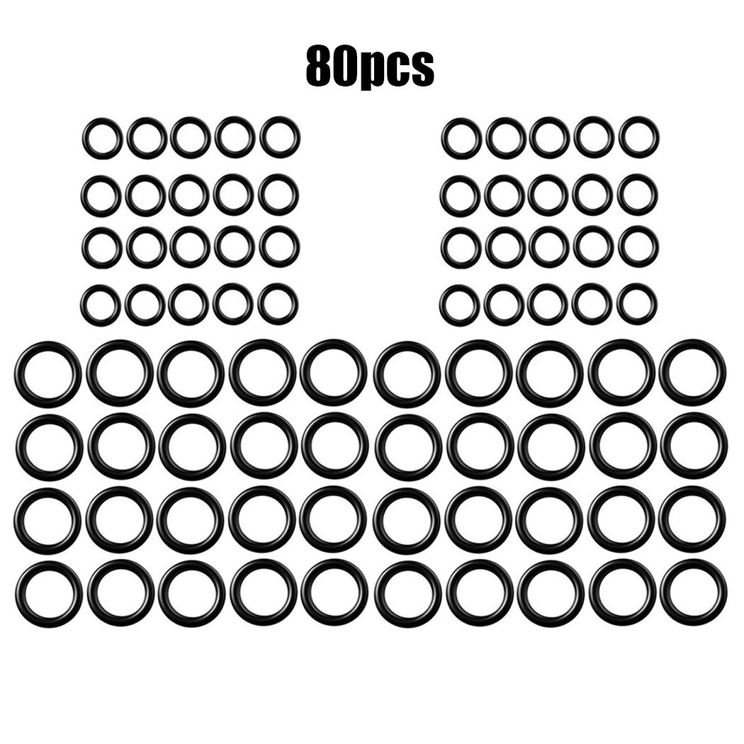 80 Pcs/Set 1/4 M22 + 3/8 O Rings For Pressure Washer Hose Quick Disconnect Kits